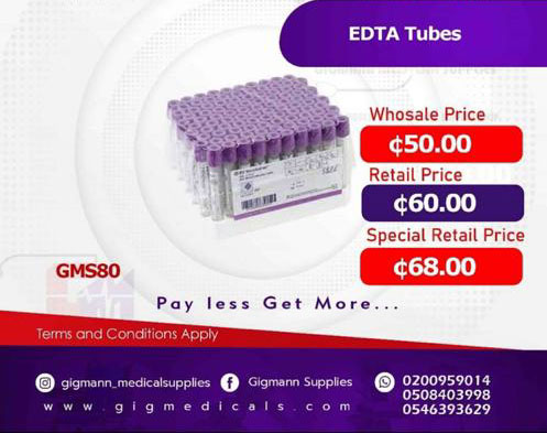 EDTA tubes